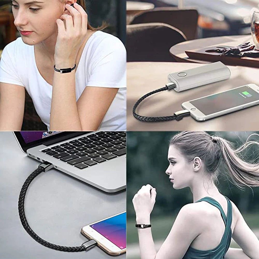 Bracelet USB chargeur iPhone et Android VoltaLoope