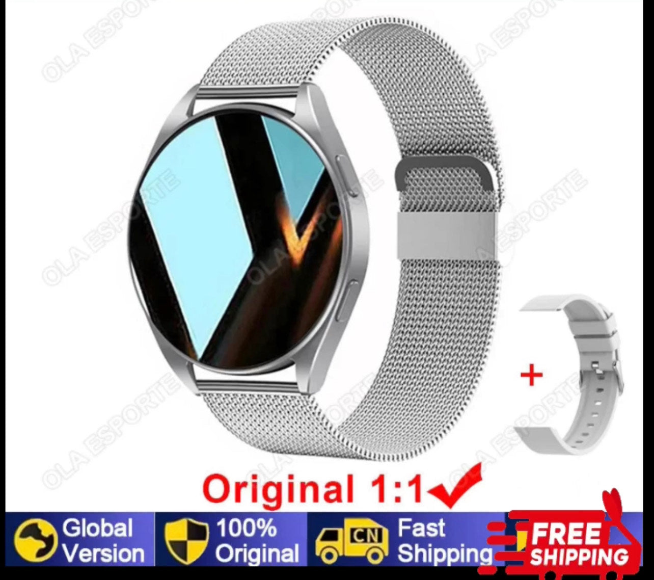 Smart Watch Bluetooth, calls, messages, monitor Health