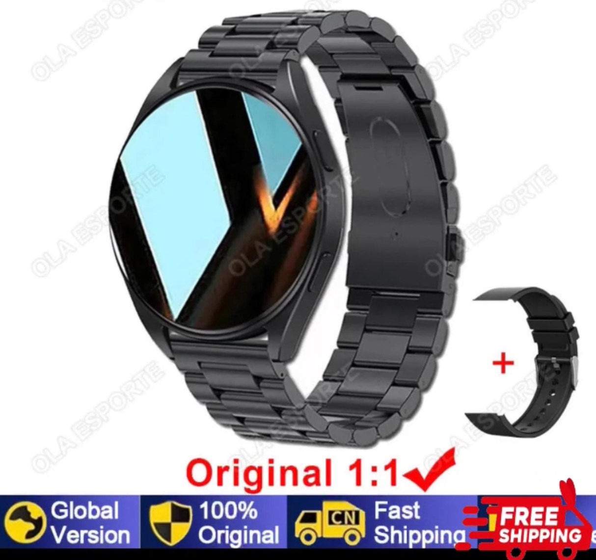 Smart Watch Bluetooth, calls, messages, monitor Health