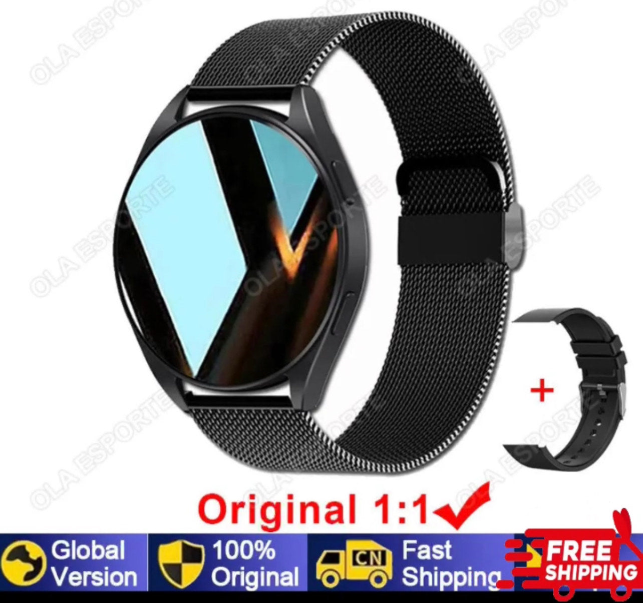 Smart Watch Bluetooth, calls, messages, monitor Health