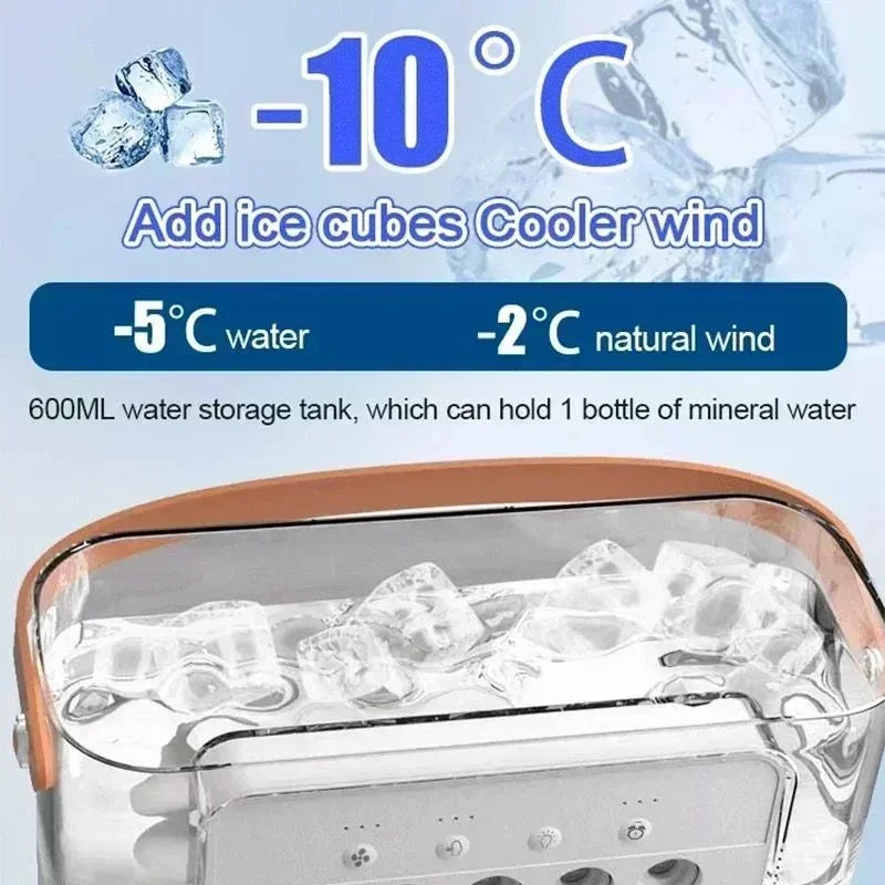 Mini Portable fan 3 in 1 Air cooler, fan and humidifier